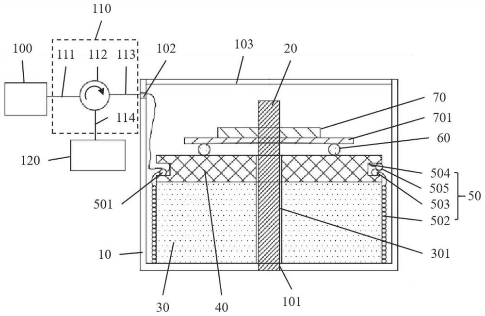 Resonance-suppressed optical fiber acceleration sensing probe and optical fiber micro-seismic monitoring sensor