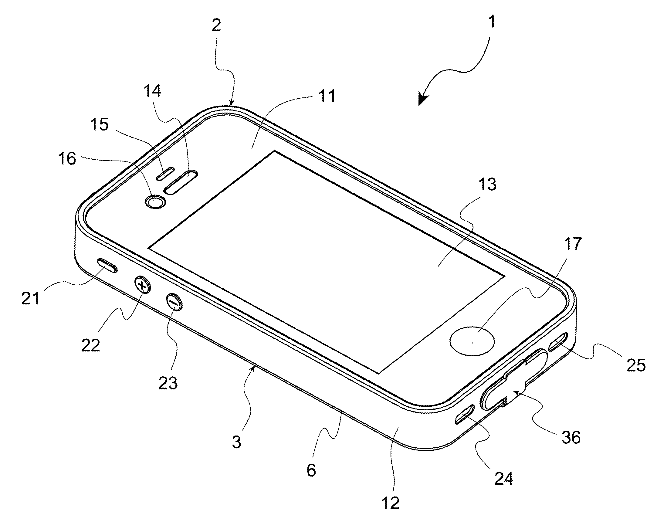 Case for housing and protecting an electronic device