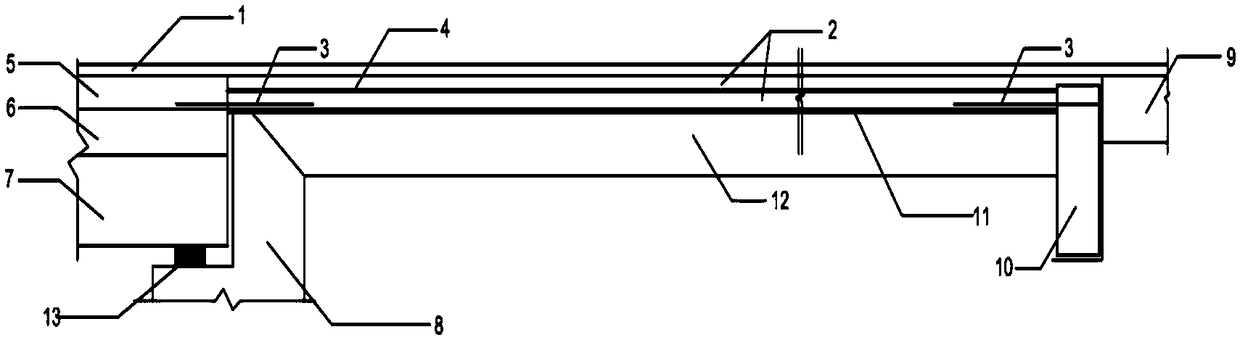 Engineered cementitious composite seamless bridge and construction method thereof