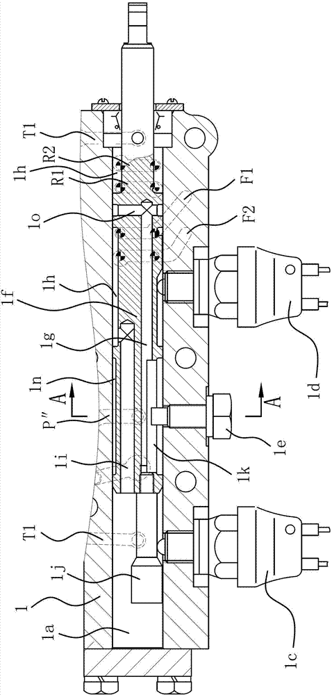 Control valve and electrohydraulic proportional control valve with same