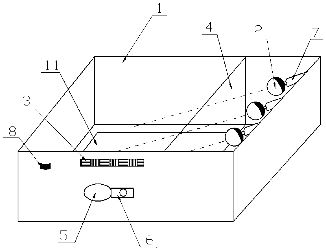 Fishing, lighting and lifesaving device