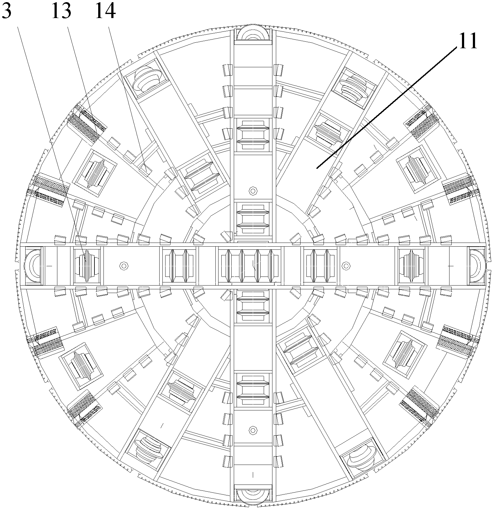 Self-positioning disc-type hob device