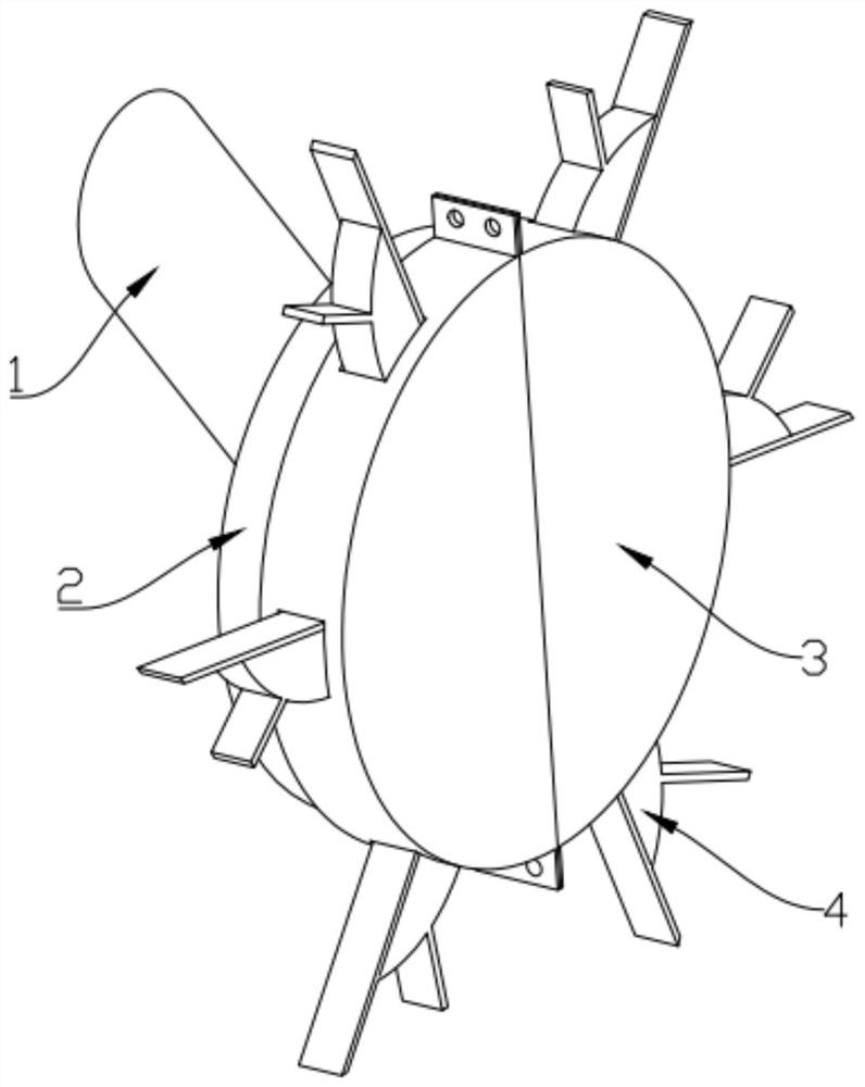 Insect prevention method and equipment for municipal road surface greening