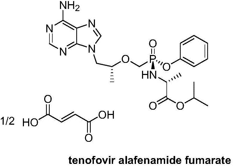 Preparation method of TAF (tenofovir alafenamide fumarate) nucleoside derivative and intermediate of TAF nucleoside derivative
