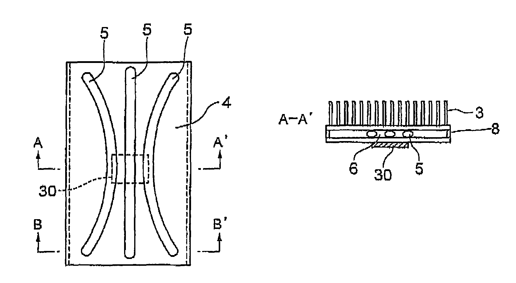Heat sink with heat pipes and method for manufacturing the same