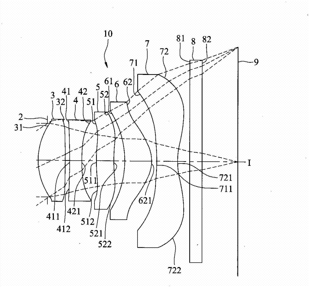 Five-patch type optical imaging lens and electronic device using same