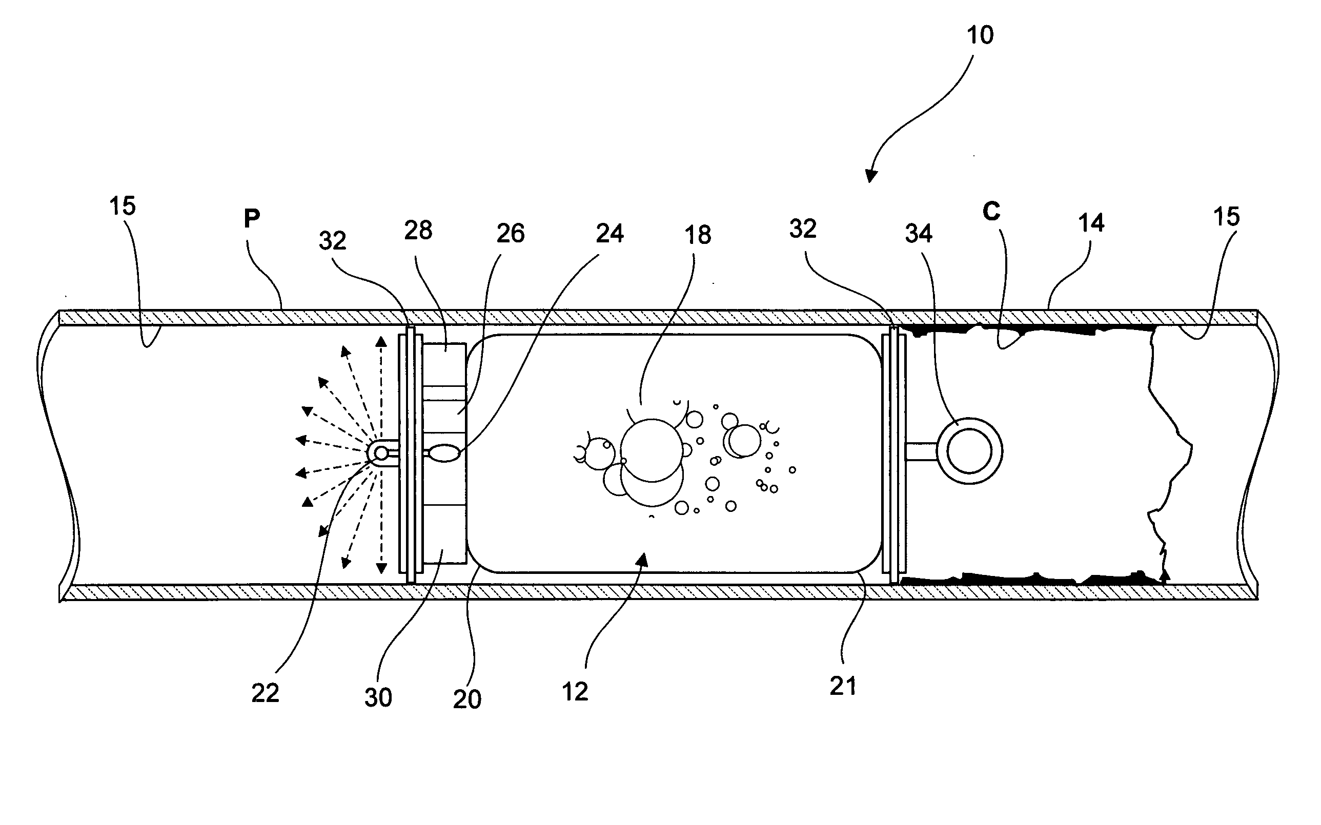 Device and method for transporting and delivering liquid chemical to inside natural gas pipeline