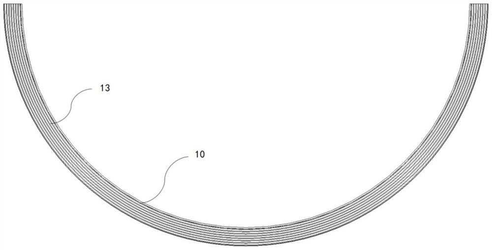 Heat exchange device, circulating system and C-shaped arm X-ray machine equipment