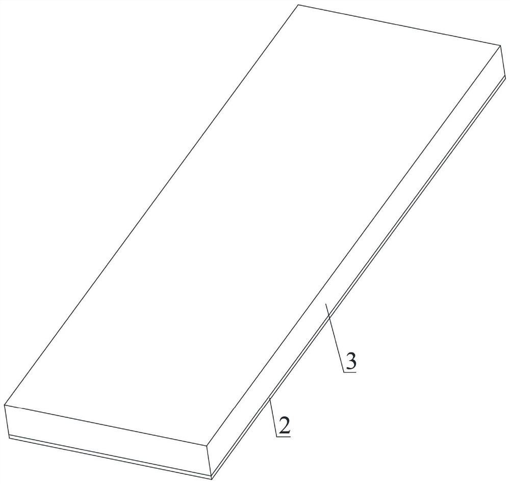 Rib plate framework concrete cast-in-place slab