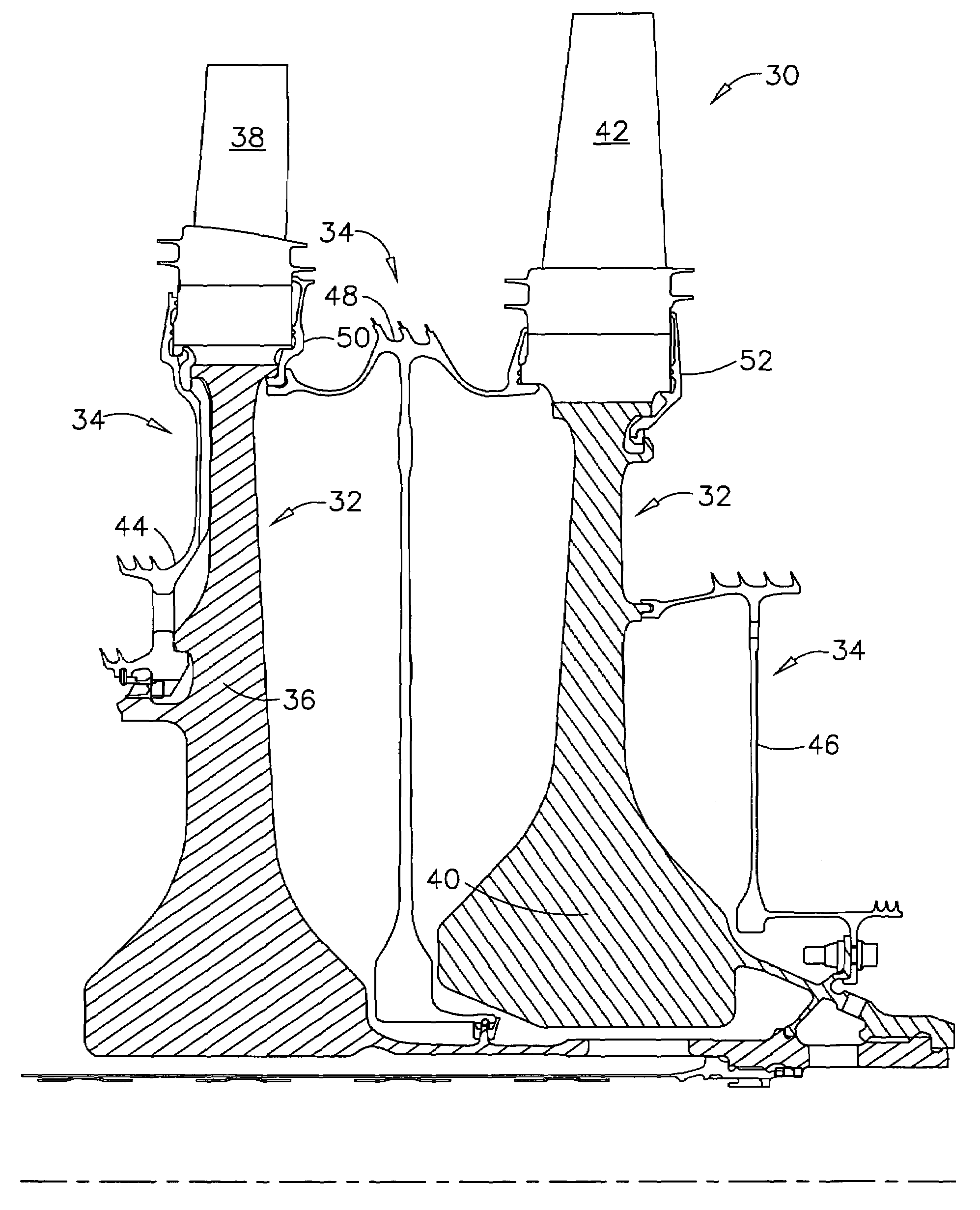Particulate corrosion resistant coating composition, coated turbine component and method for coating same