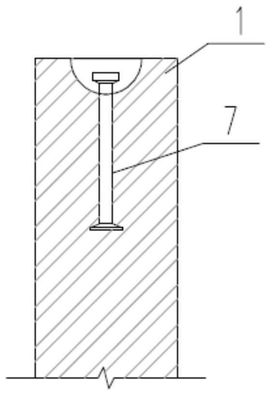 An integrated embedded part for hoisting and oblique bracing and its application method