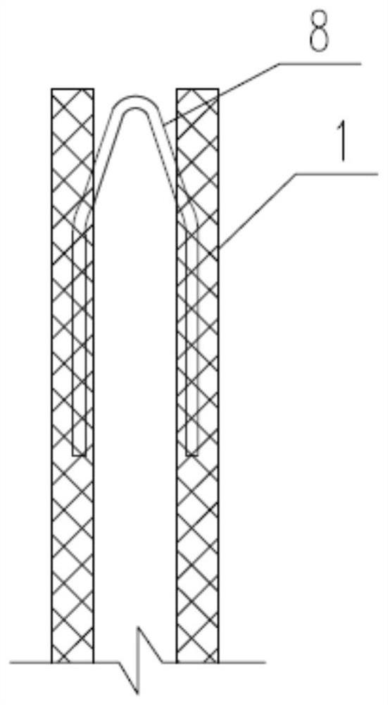 An integrated embedded part for hoisting and oblique bracing and its application method