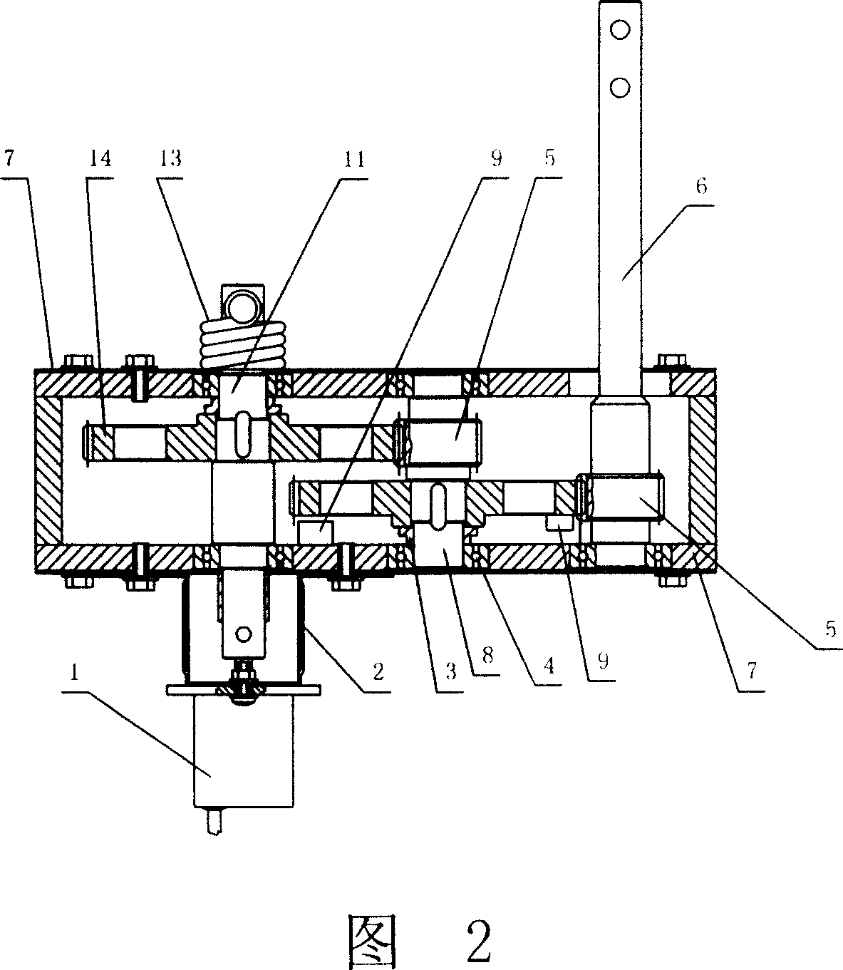 Control device for automobile driving analogue device