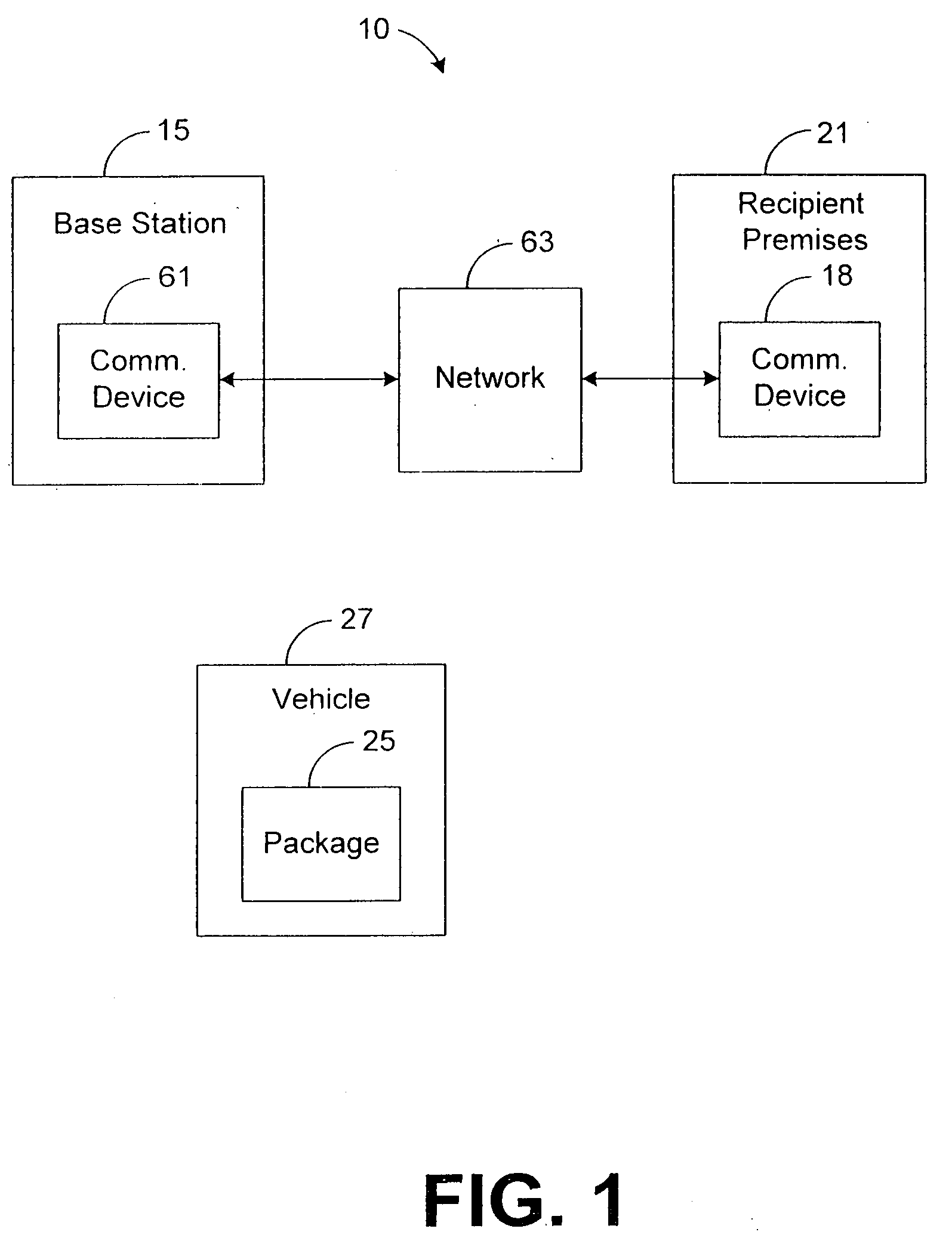 Package delivery notification system and method