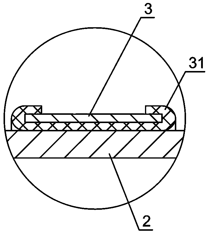 Gas cylinder fixing device in vehicle-mounted hydrogen storage system