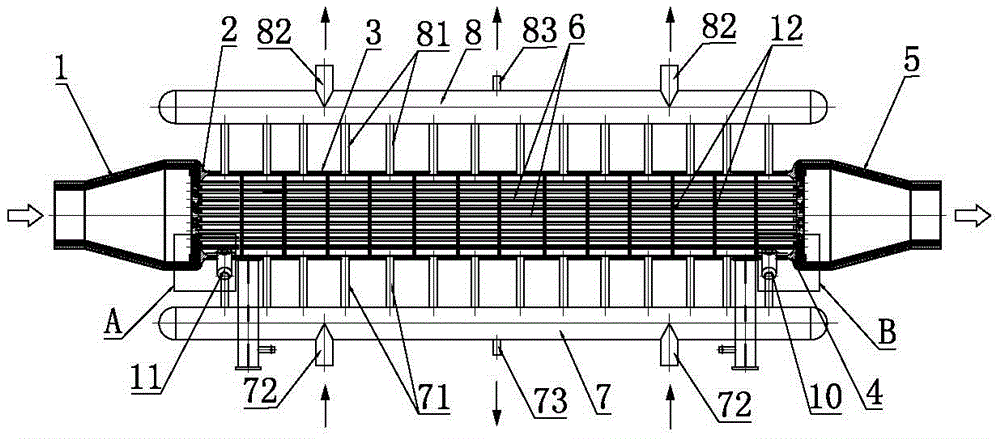 Multifunctional splitting snap-chilling heat exchanger