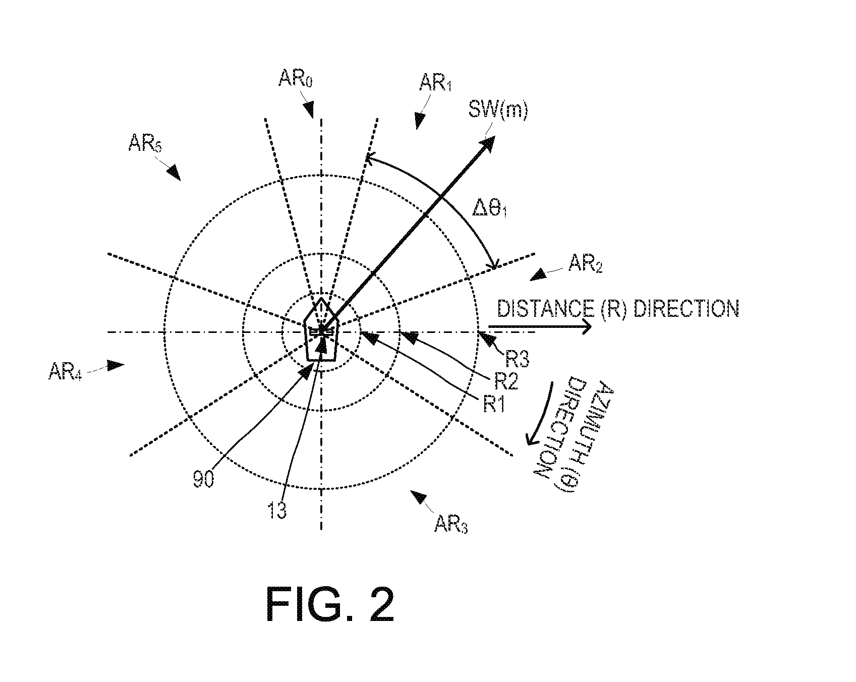 Target object detecting device and echo signal processing method