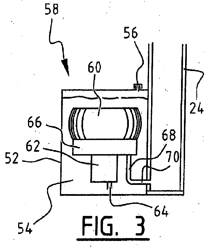 Lifting Device and System with Integrated Drive Unit for Lifting a Vehicle, and Method There For
