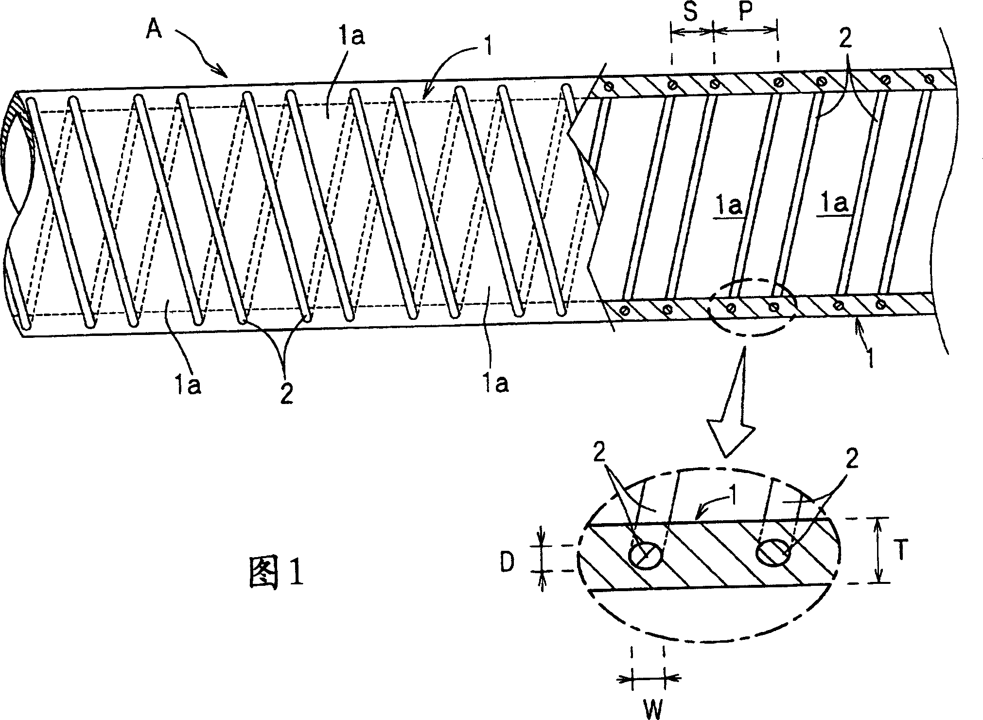 Spiral reinforced hose