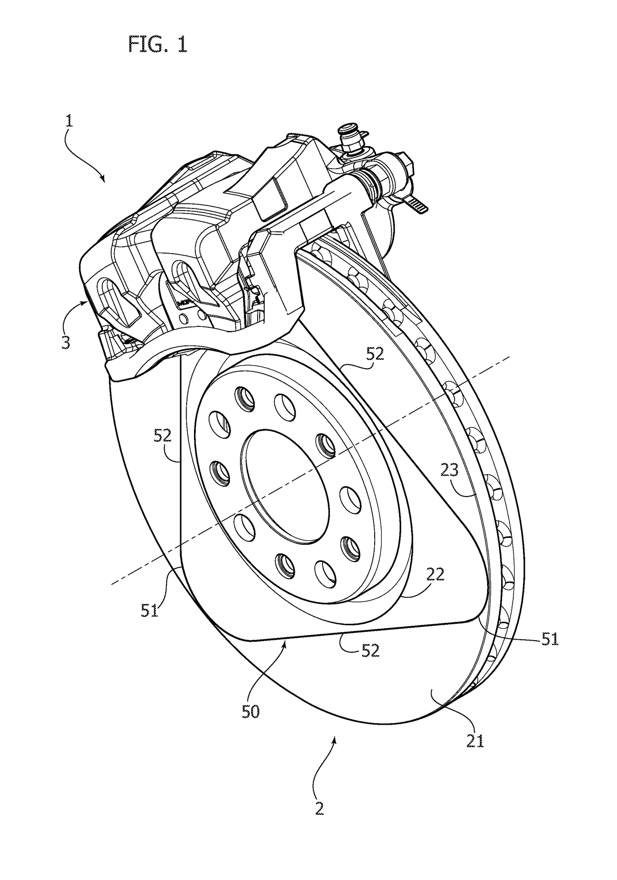 Brake disc for motor-vehicle disc brakes