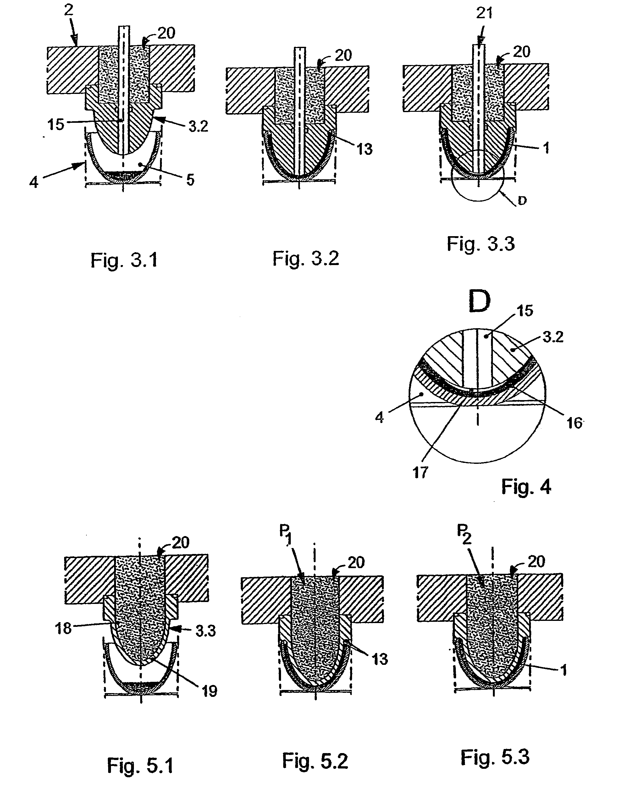 Method and device for producing confectionary products