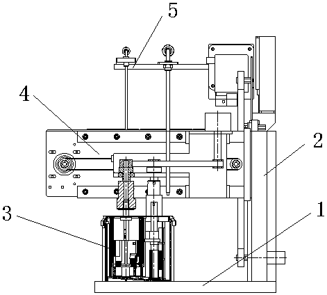 Three-cavity communication type sampling and filtering device and water-through filtering type sampling process thereof