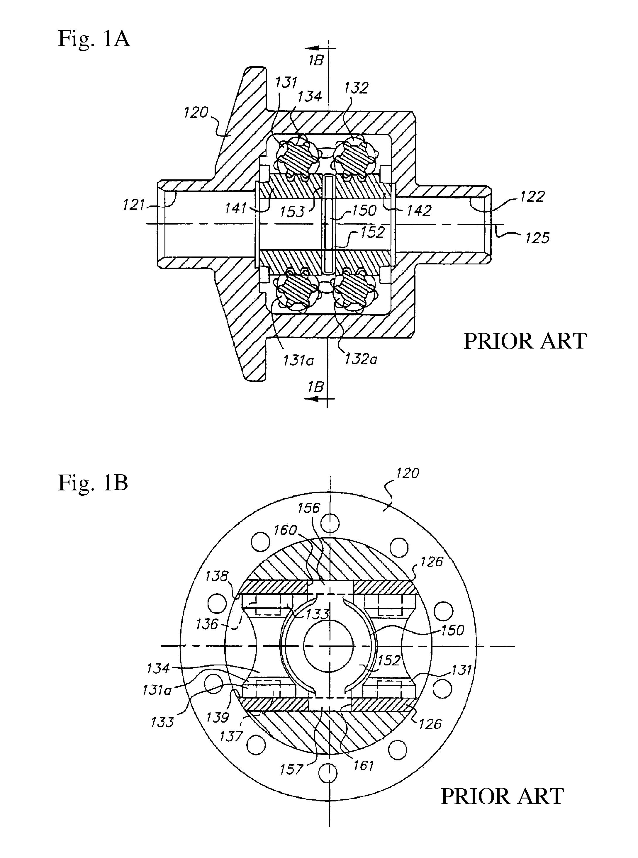 Full traction differential with hybrid gearing