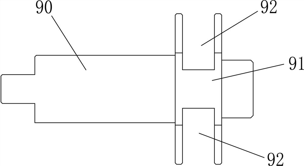 A processing method for grooving a shaft workpiece