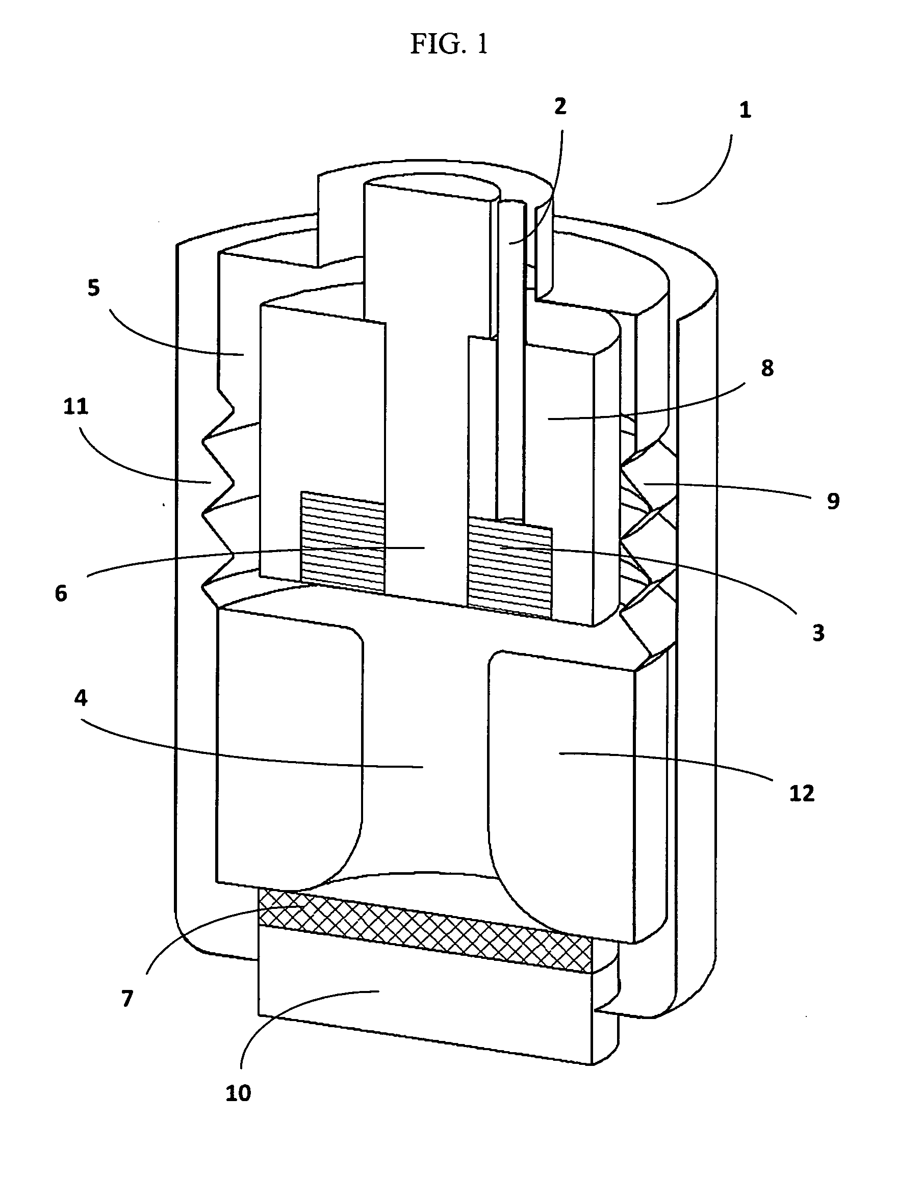 Apparatus and method for vaporizing a liquid fuel