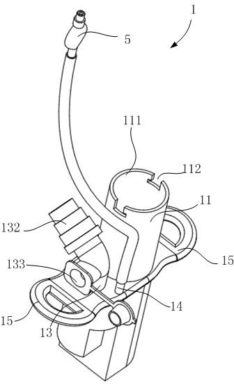 Device suitable for hard bronchoscope implantation and respiration management