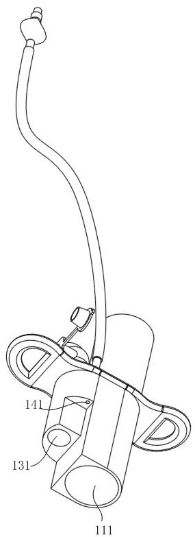 Device suitable for hard bronchoscope implantation and respiration management