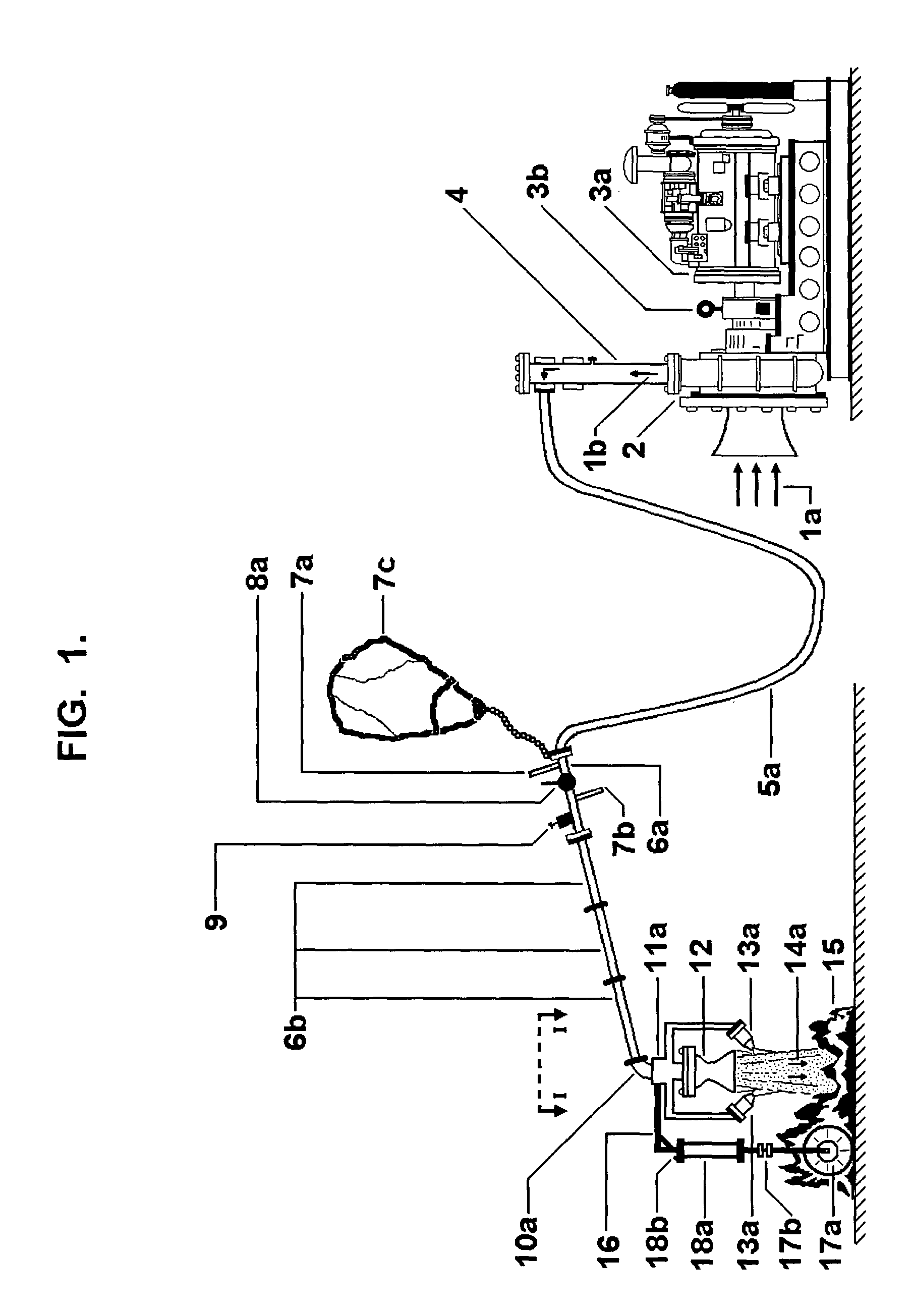 Ambient-air jet blast flames containment and suppression system