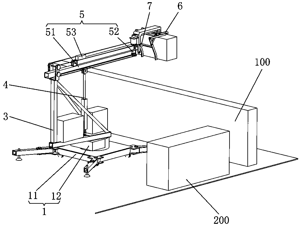An automatic stacking machine and a wall-building control method