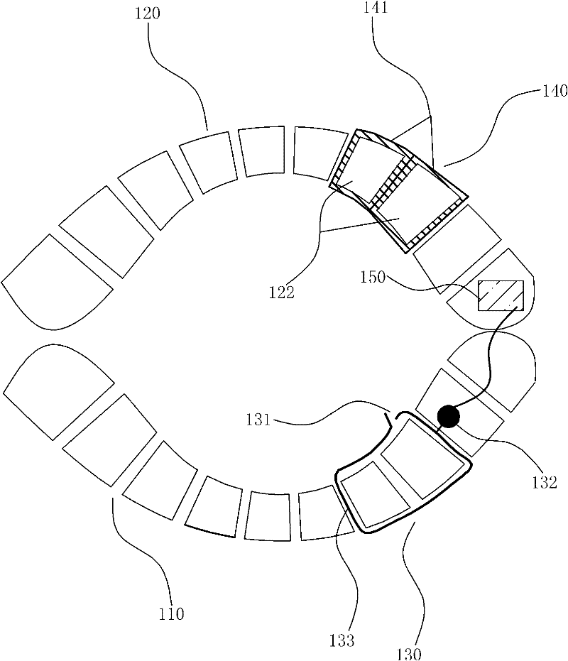 Oral type generating set and implementation method thereof