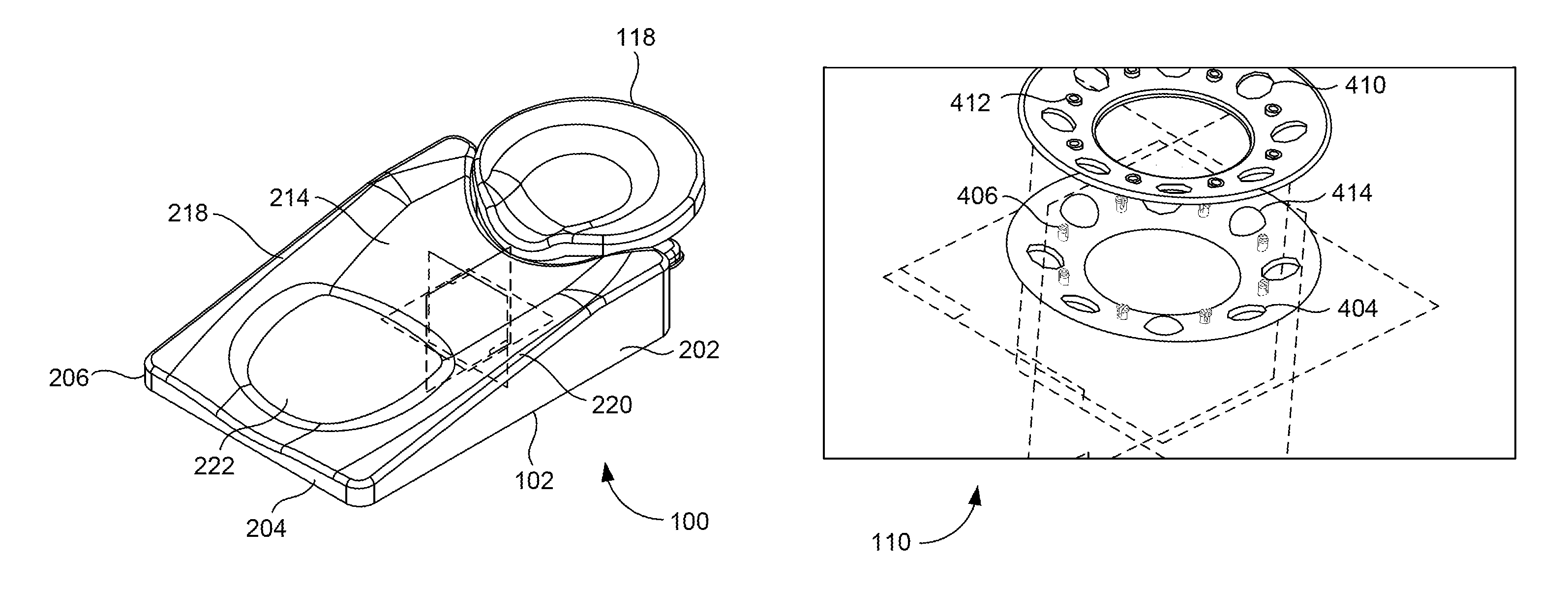 Infant head cradle with controlled head movement