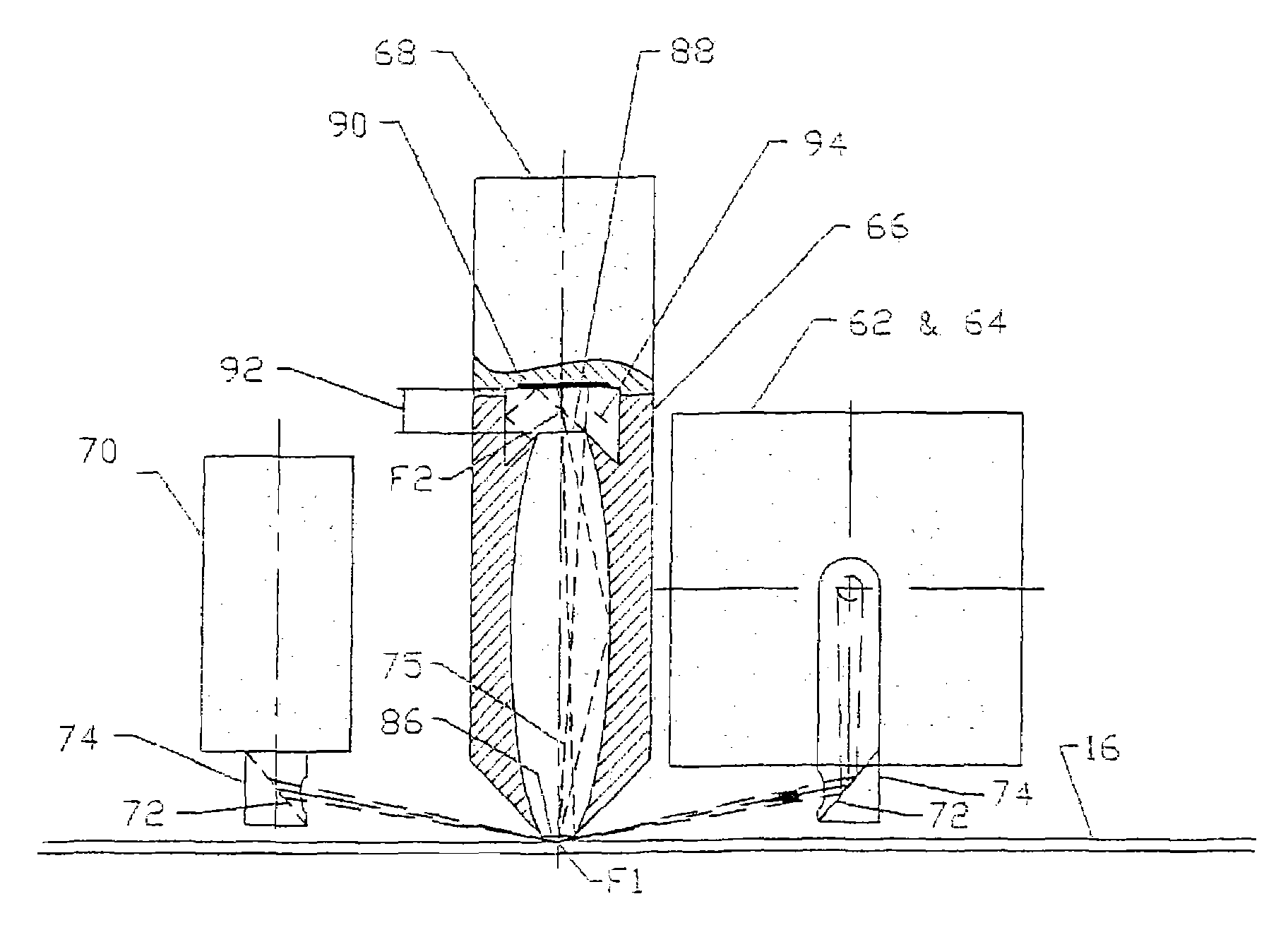 Method and apparatus for locating/sizing contaminants on a polished planar surface of a dielectric or semiconductor material