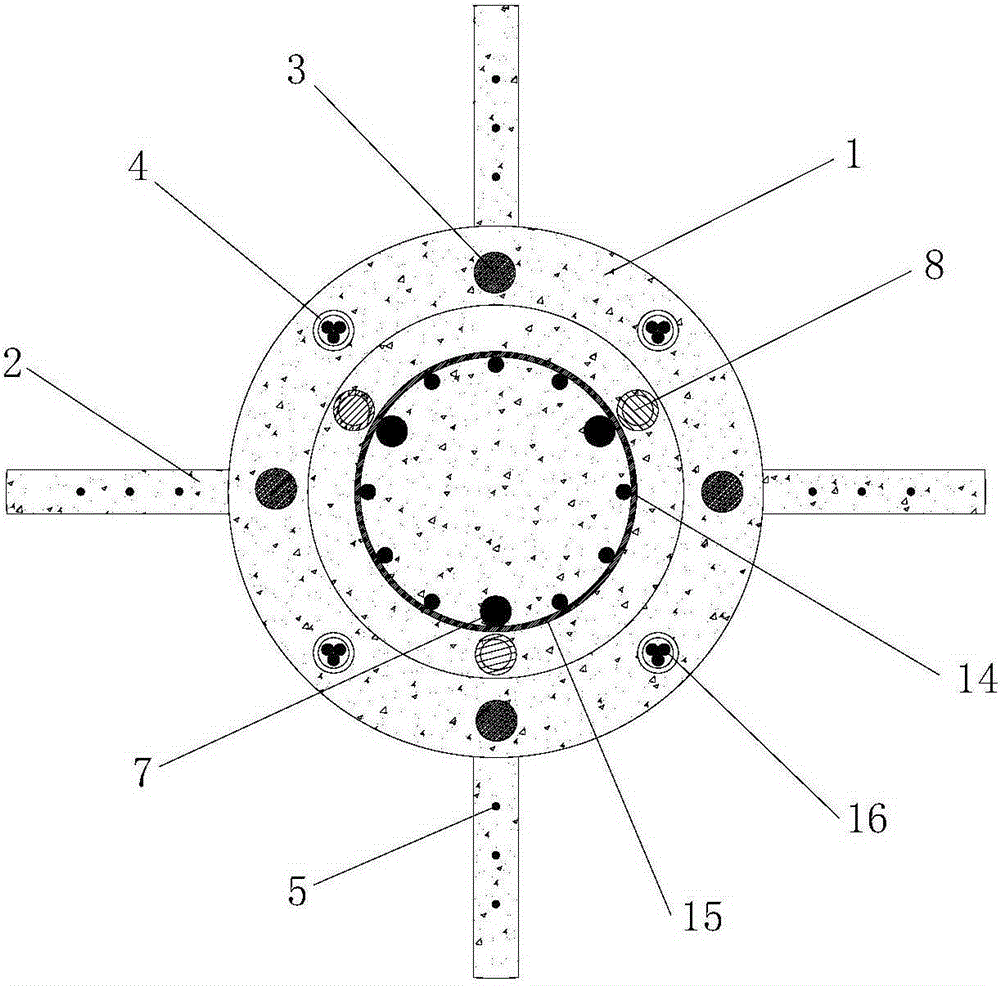 A kind of enhanced long auger bored pressure grouting concrete pile and its construction method