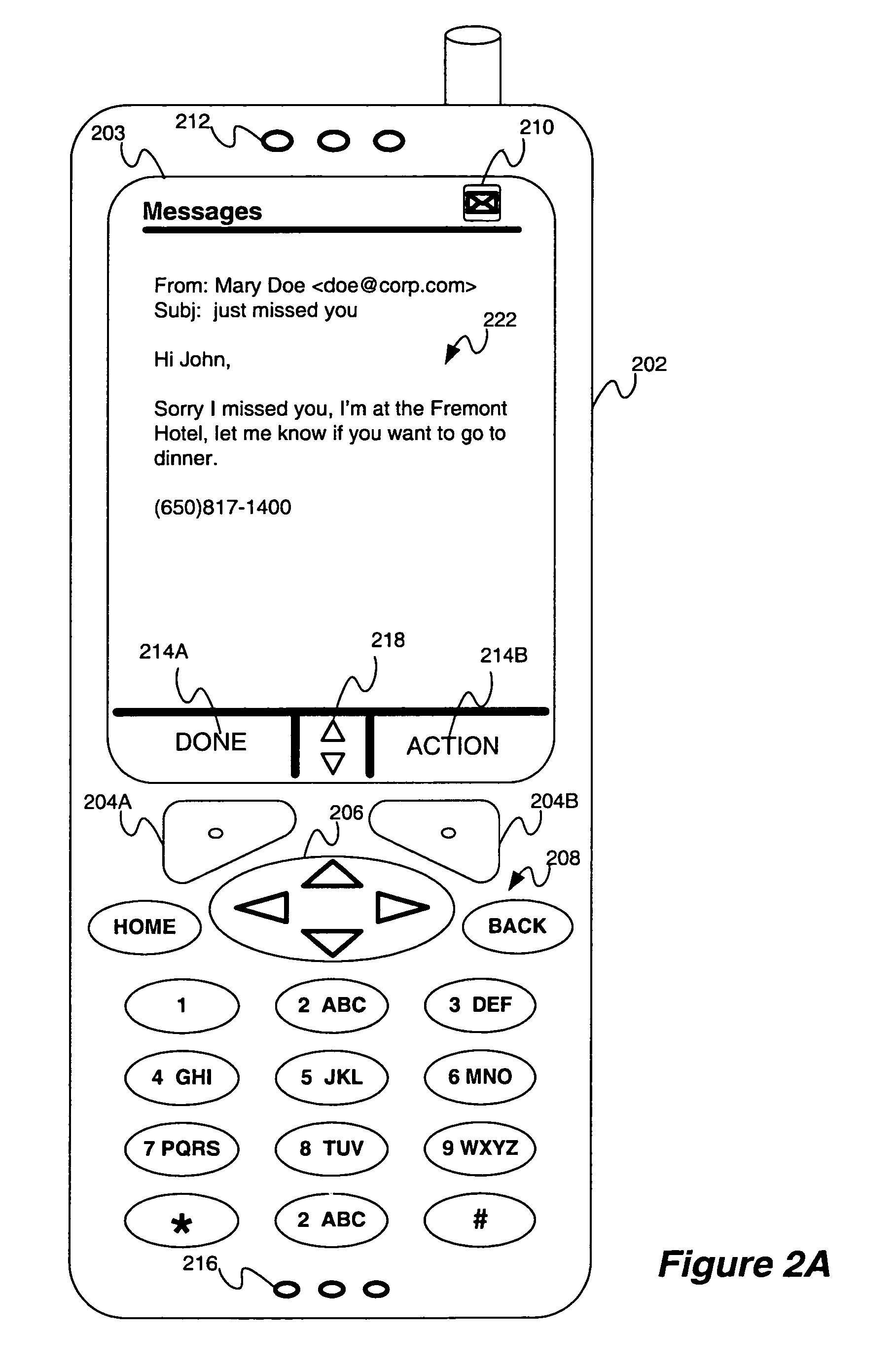 Heuristically assisted user interface for a wireless communication device