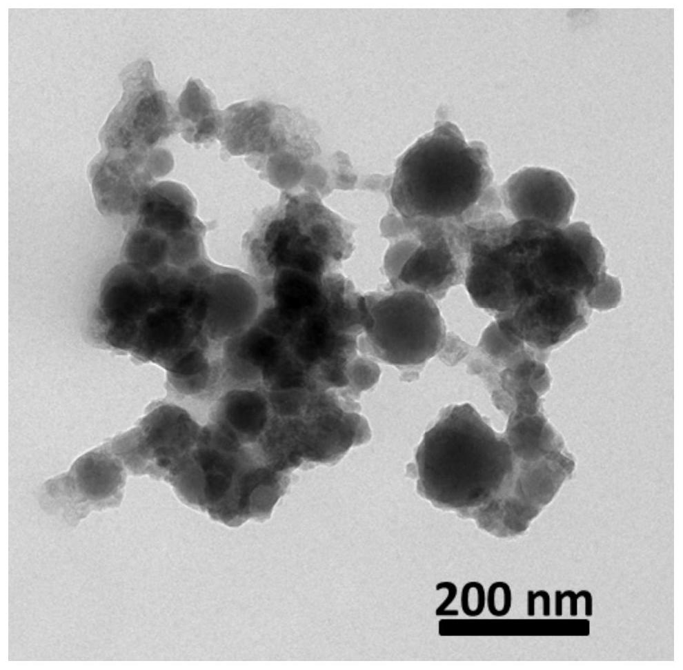 Preparation method and application of a binary heterostructure wave-absorbing material molybdenum oxide-molybdenum phosphide