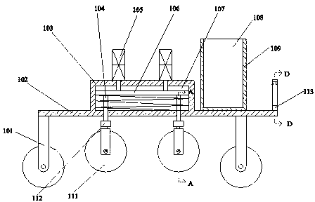 Garden plant irrigation device