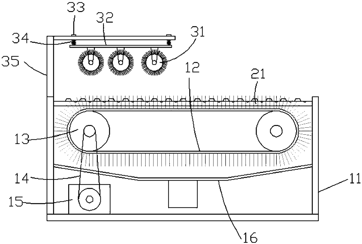 Shoe cleaning mechanism