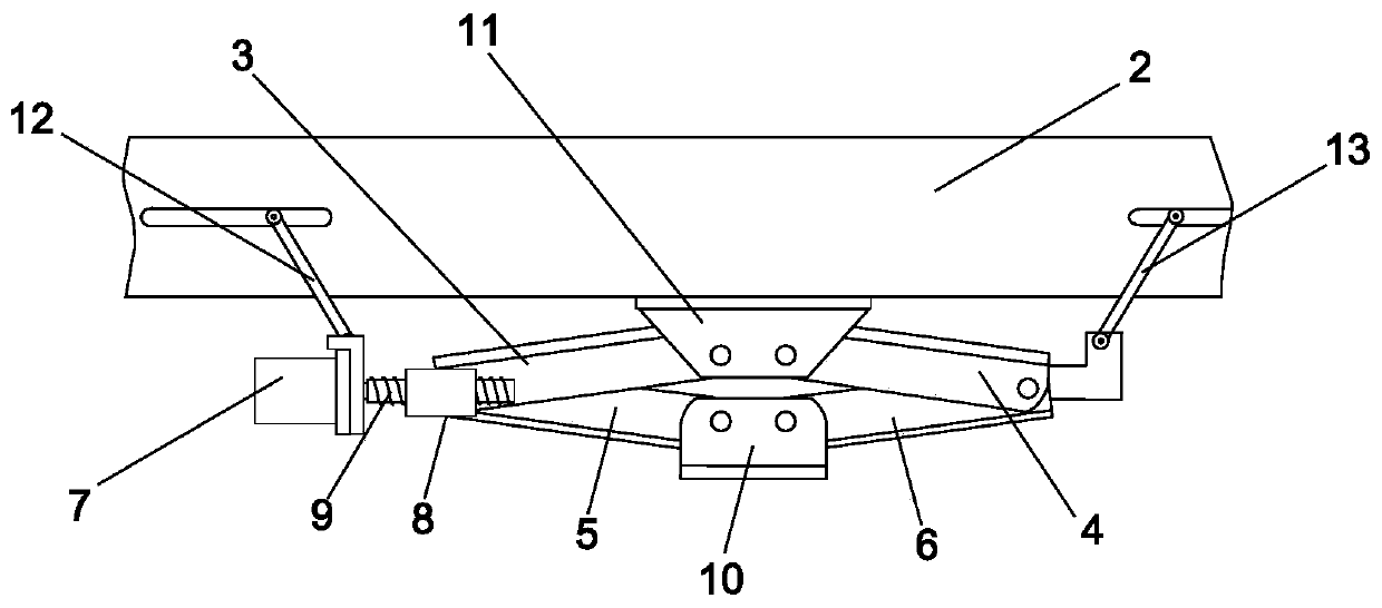 A fast cargo loading and unloading mechanism for logistics vehicles