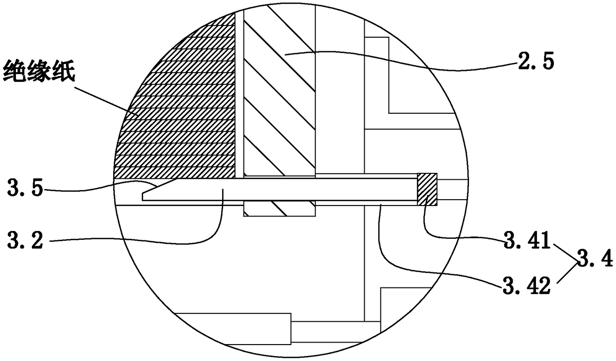 Insulating paper distribution mechanism