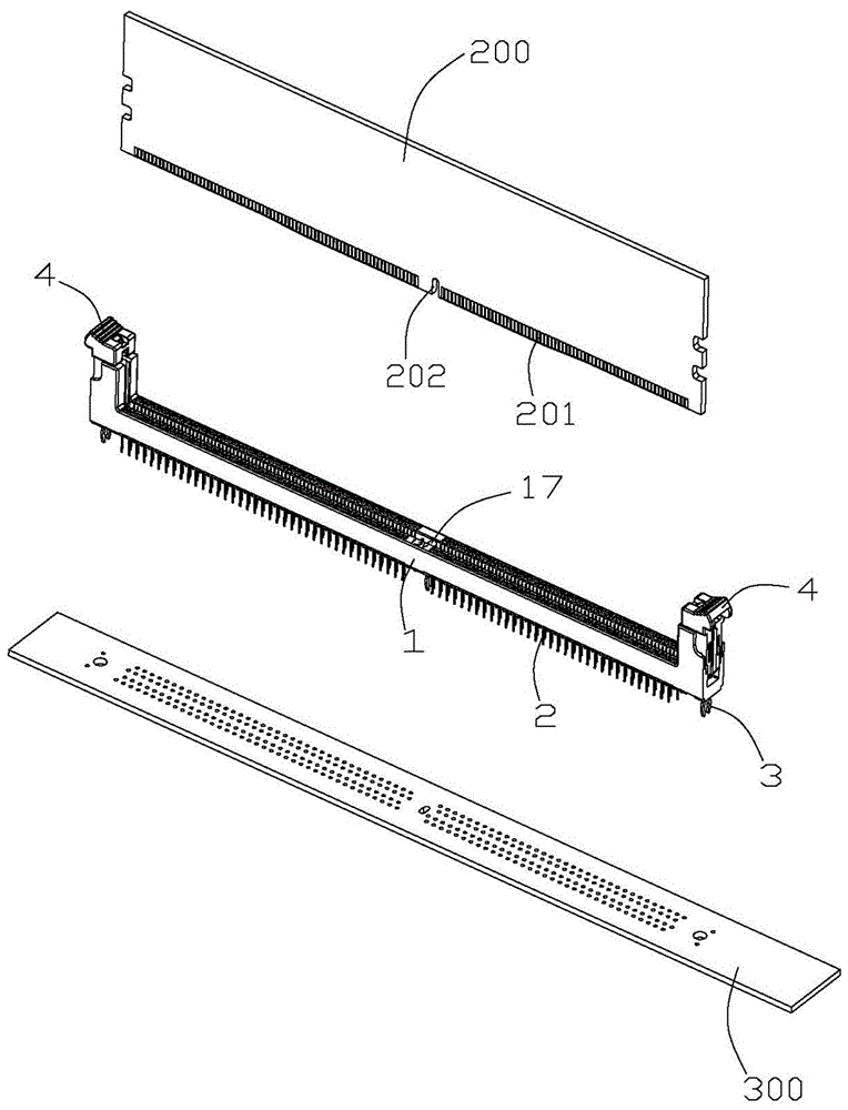 Card edge connector