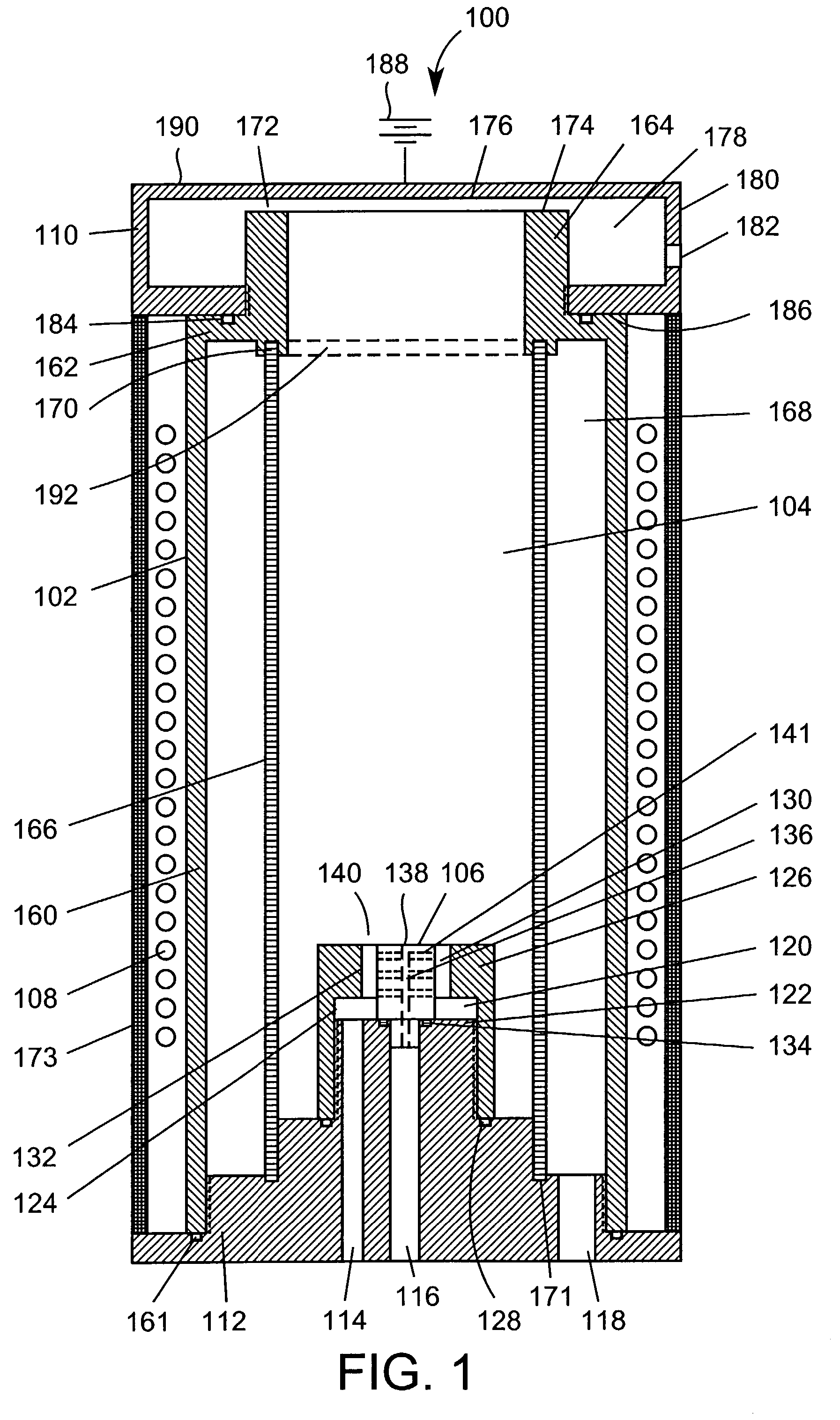 Apparatus and method for vaporizing a liquid chemical