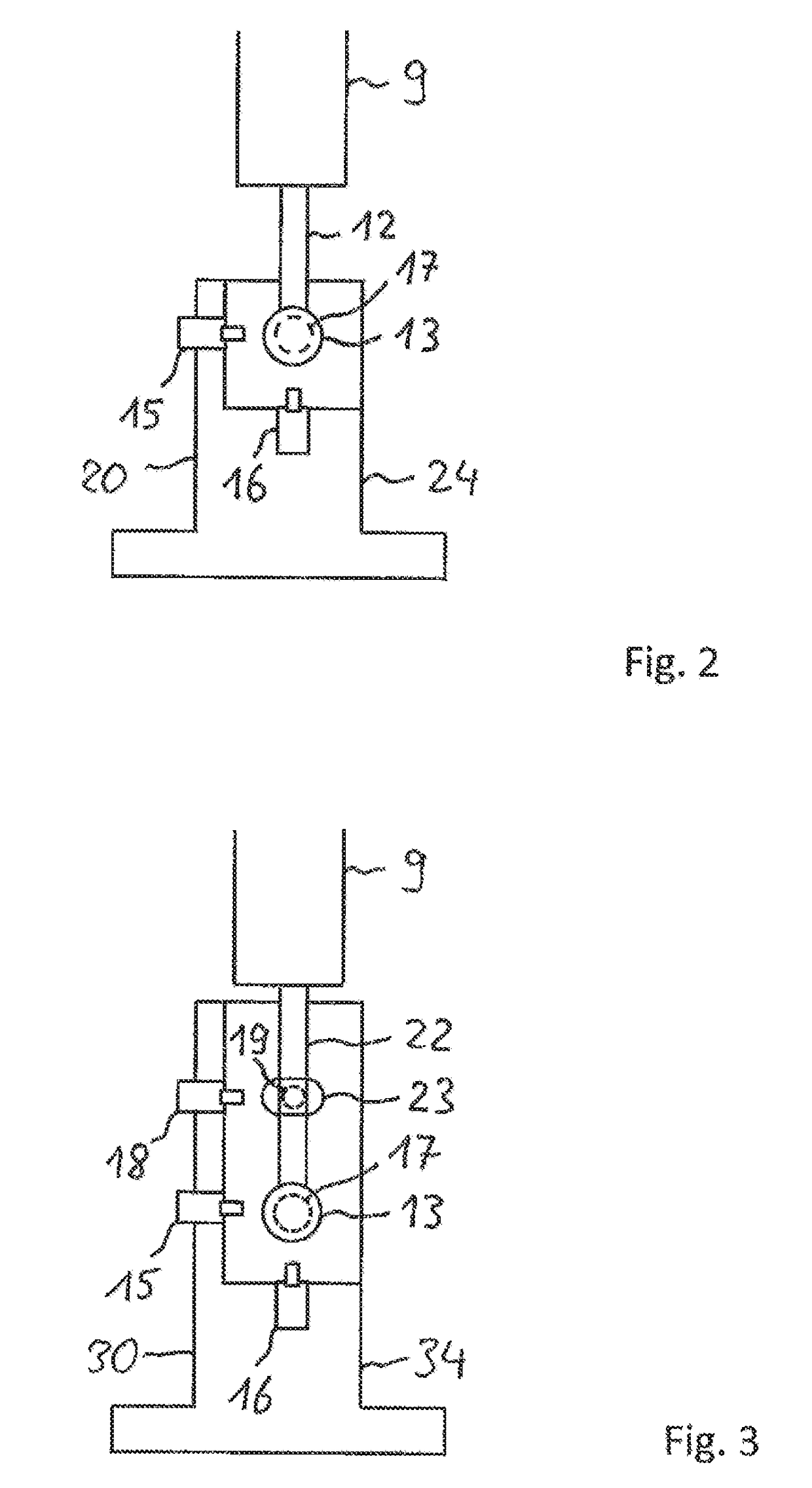 Method and apparatus for calibrating a rotating device attached to a movable part of a coordinate measuring device