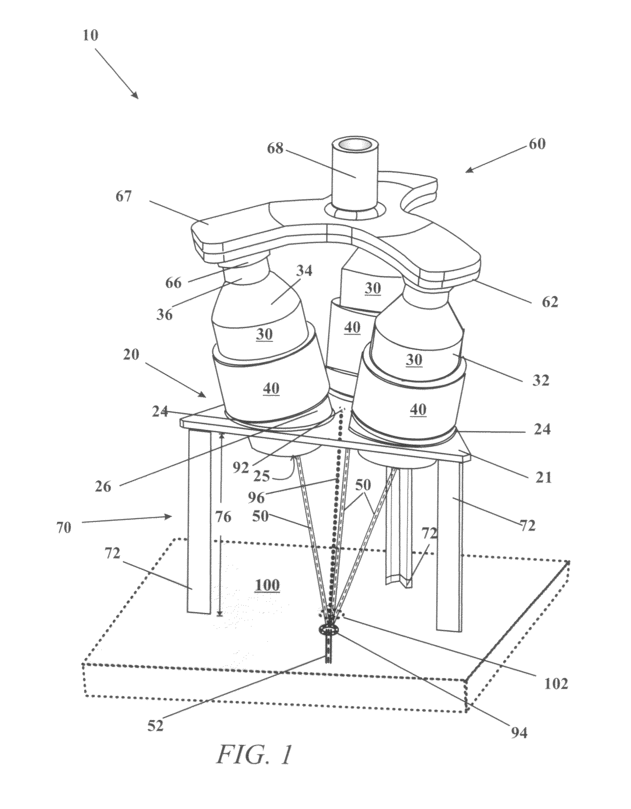 Holder that converges jets created by a plurality of shape charges