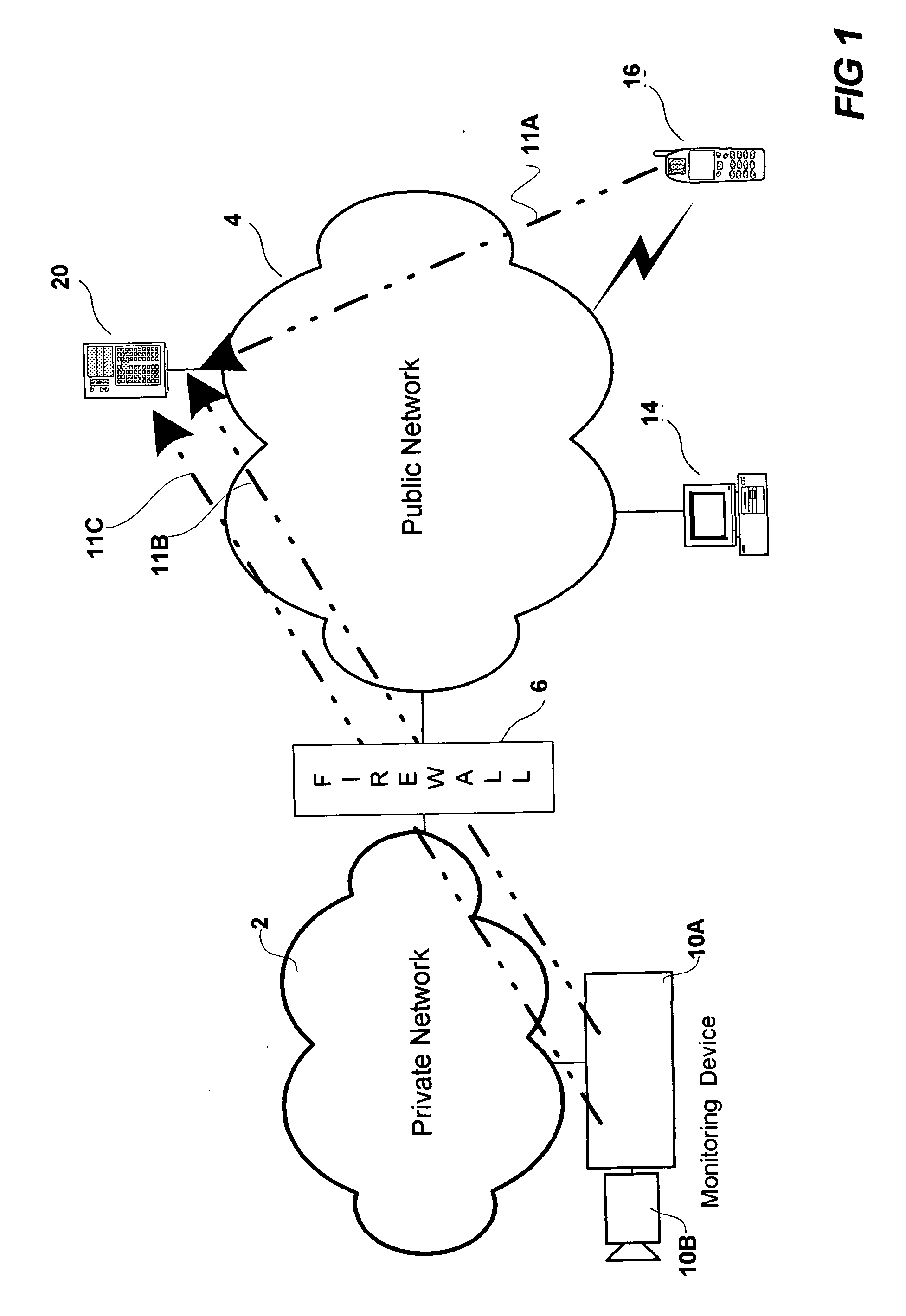 Method and apparatus for remote management of a monitoring system over the internet