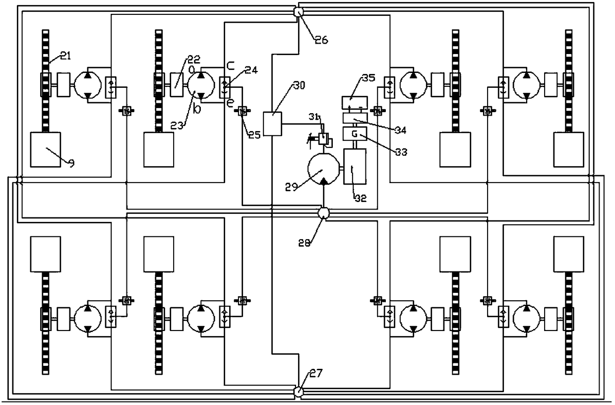 An intelligent head-wave poly-wave multi-float power generation device