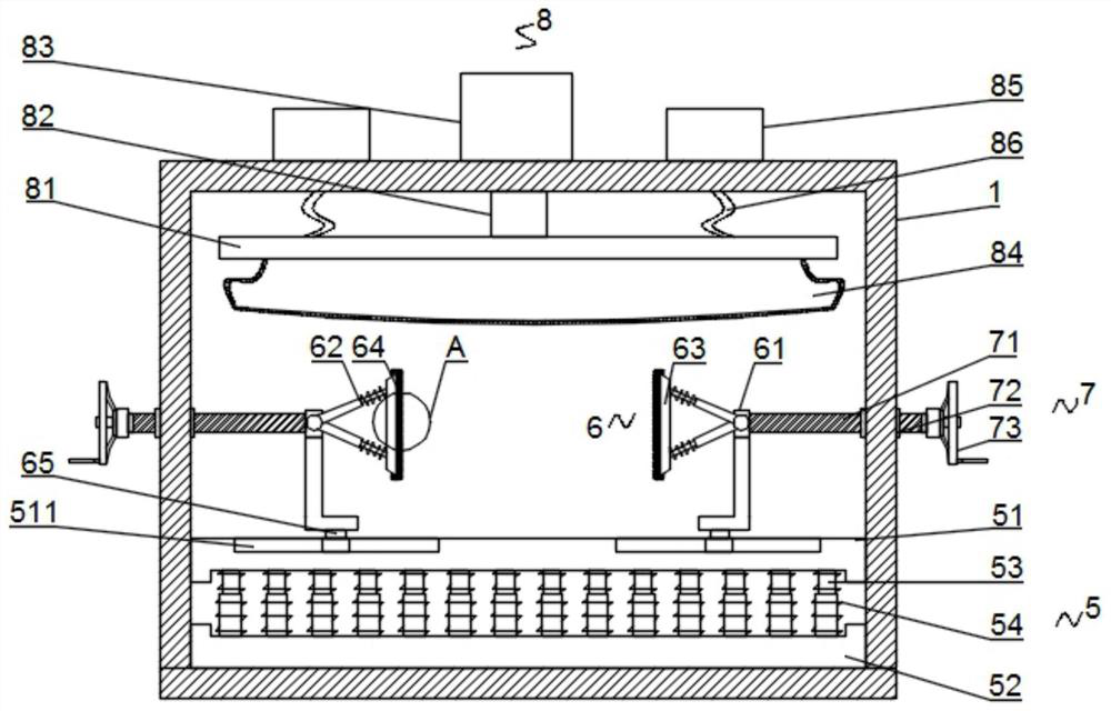 Artware transportation device with protection function